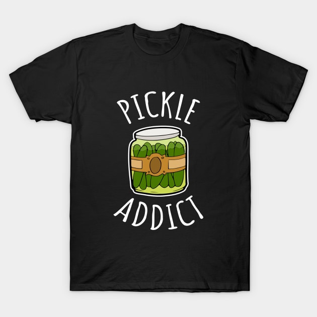 Pickle Addict T-Shirt by LunaMay
